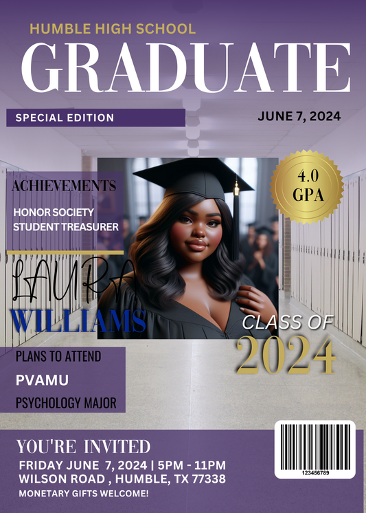 Grad Magazine Cover